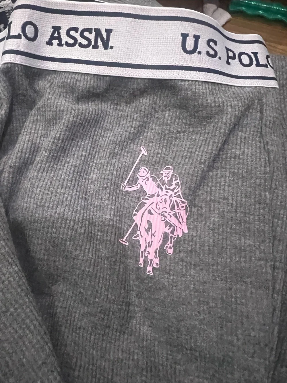 BRAND NEW U.S. Polo Assn. Women's Ribbed Henley Long Underwear Thermal Set Small
